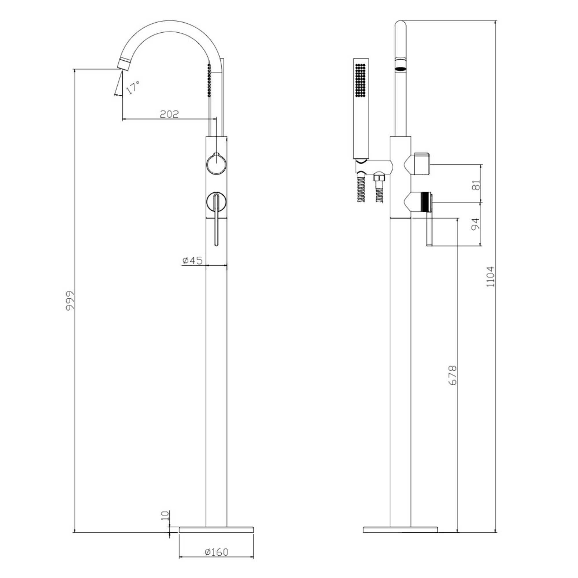 Wymiary bateria AUREVO